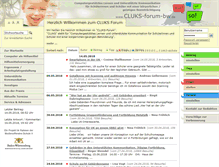 Tablet Screenshot of cluks-forum-bw.de